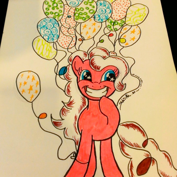 MLP G4 PINKY PIE COMMISSION