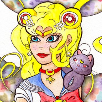 Sailor Moon Comission Fan Art shirka